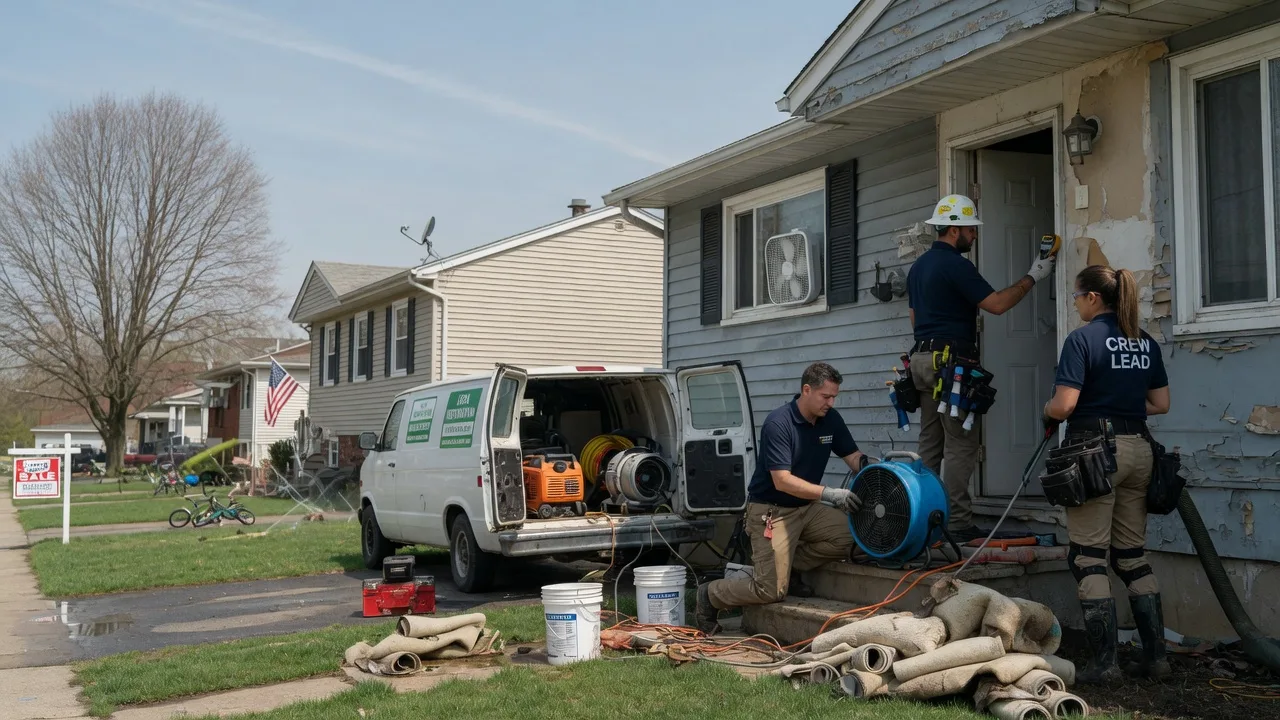 Flood Cleanup in New London, MN near me